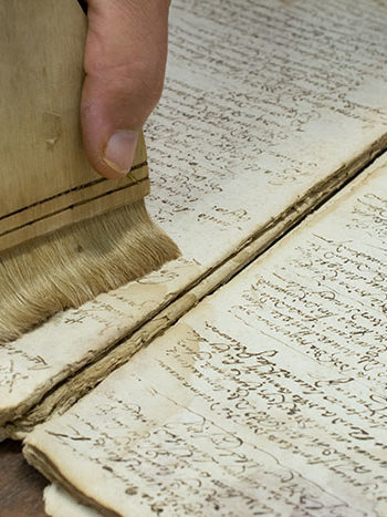 Old book conservation